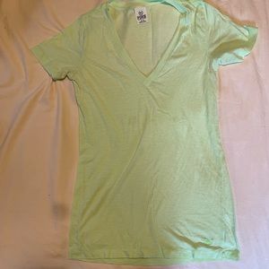 Victoria’s Secret pink T-shirt mint green